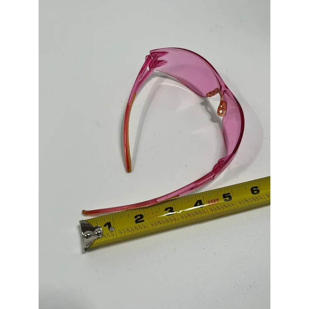 Vintage Y2K Womens Sunglasses Pink Tinted 2000s Bratz Barbie Girl